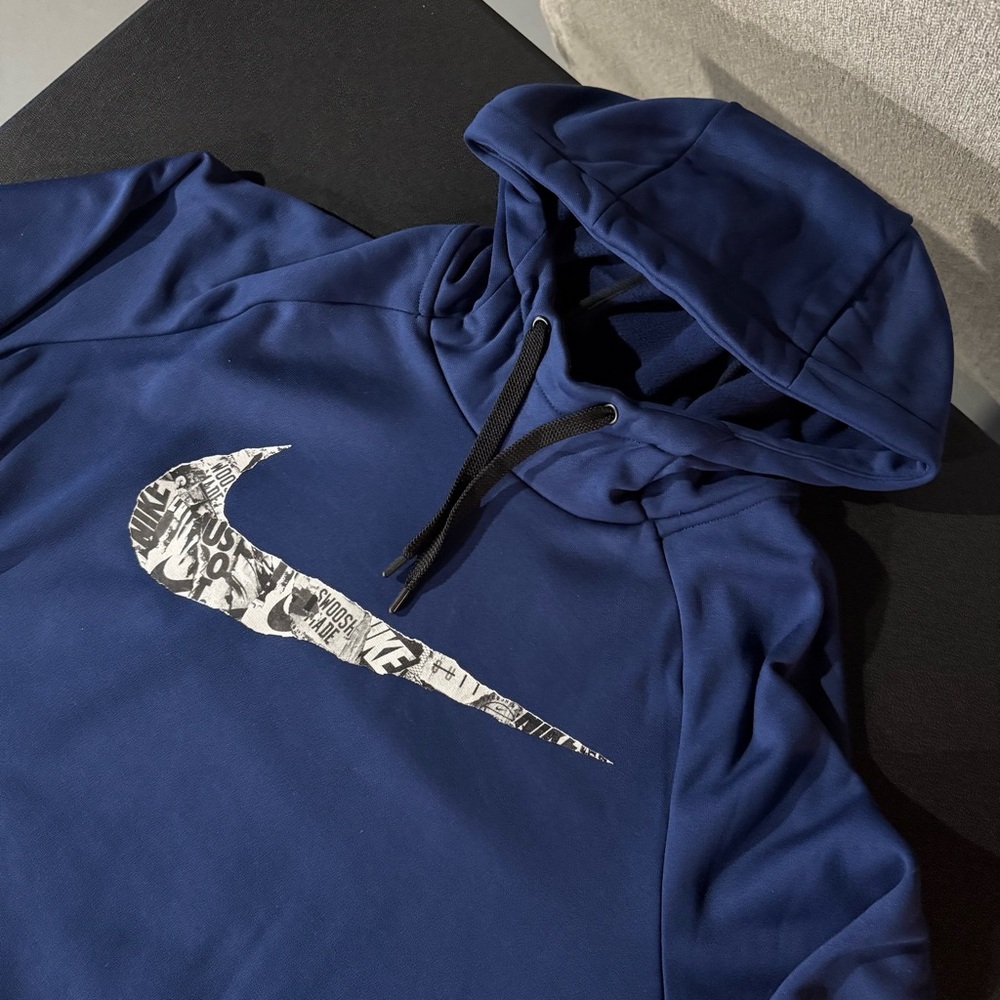 Nike Basketball Navy Blue Hoodie - Picture 3 of 6